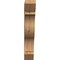 Ekena Millwork Funston Slat Rough Sawn Bracket, Western Red Cedar, 4"W x 20"D x 24"H BKT04X20X24FST06RWR - alternate 2